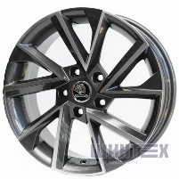 Replica Skoda RA1236 6.5x16 5x112 ET38 DIA57.1 MB